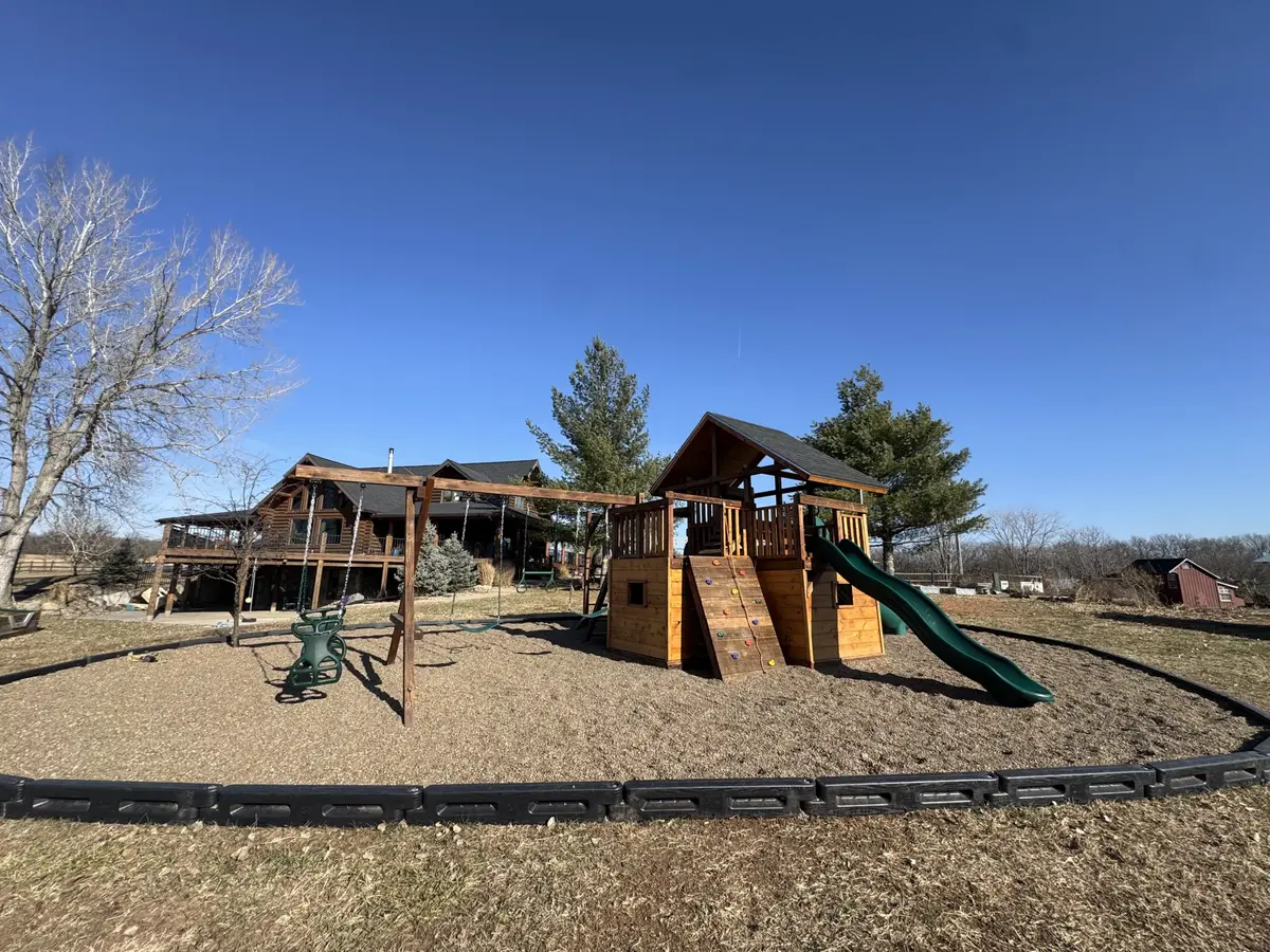 Custom playset and outdoor structure built by Kingdom Builders