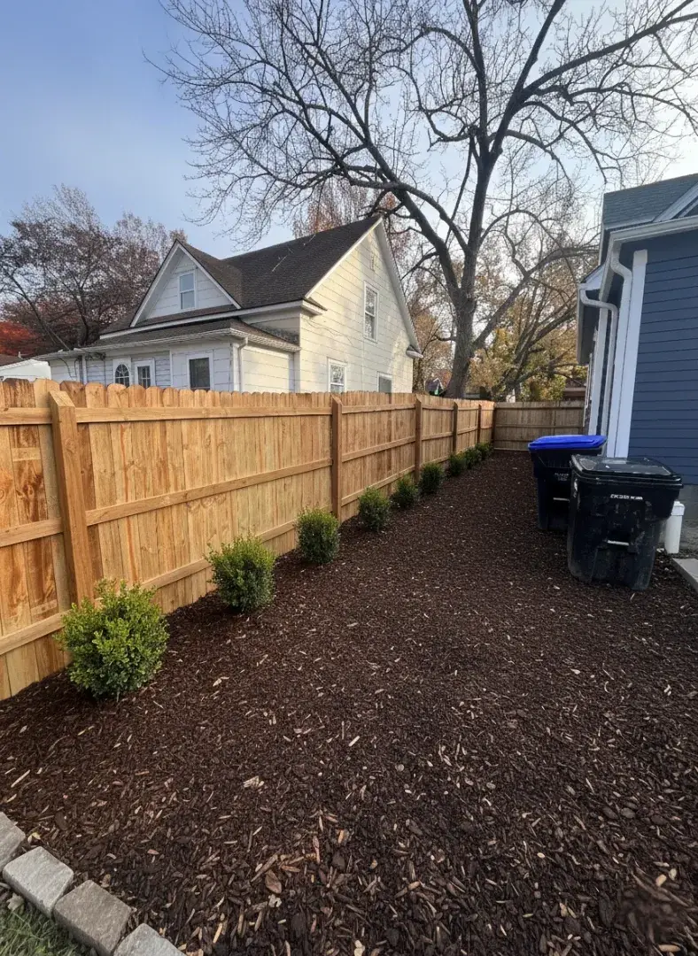 Elevated multi-level deck construction in Topeka