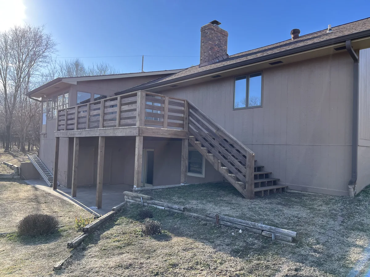 Outdoor living space construction by Kingdom Builders