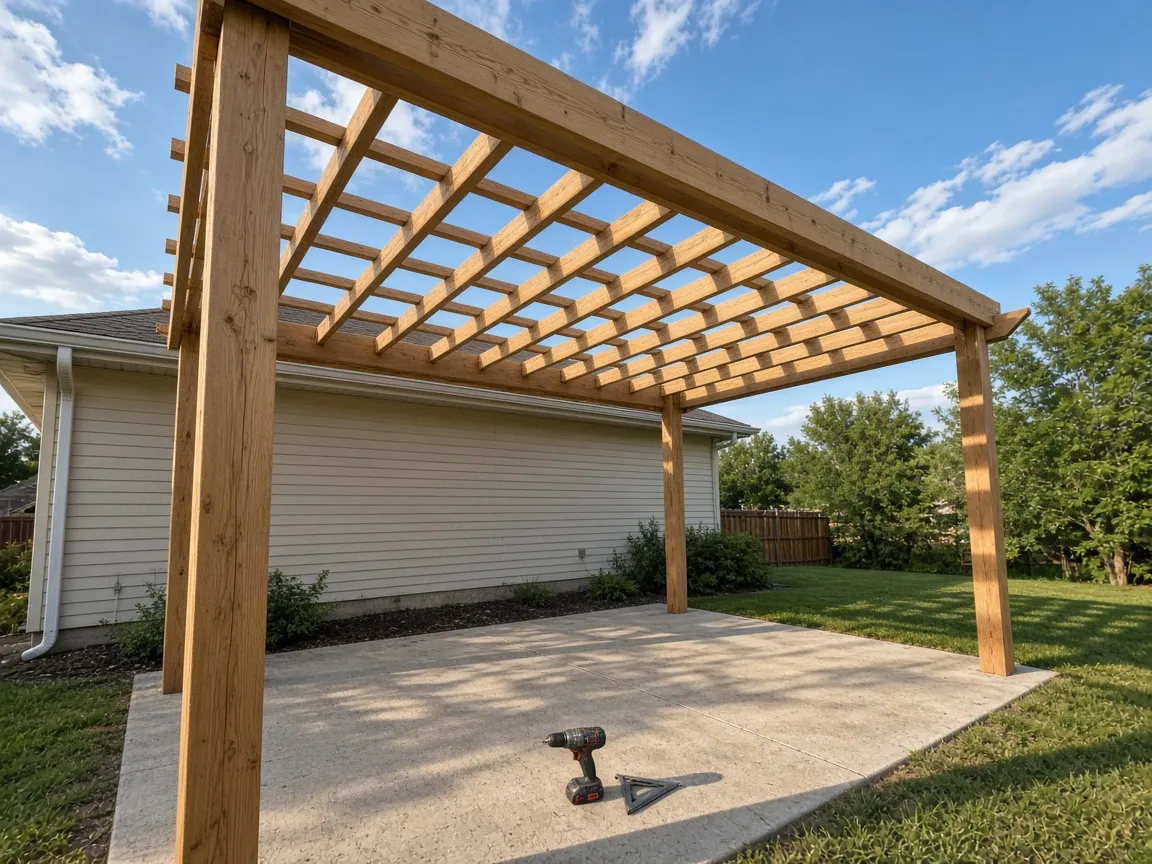 Pergola Installation in Topeka, KS